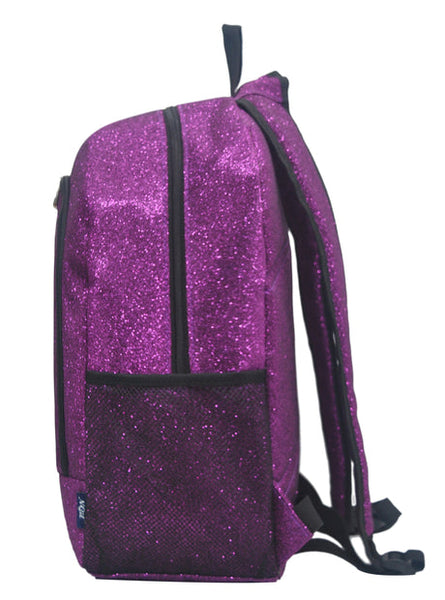 Purple Glitter Backpack/Bookbag - Personalized/Monogrammed