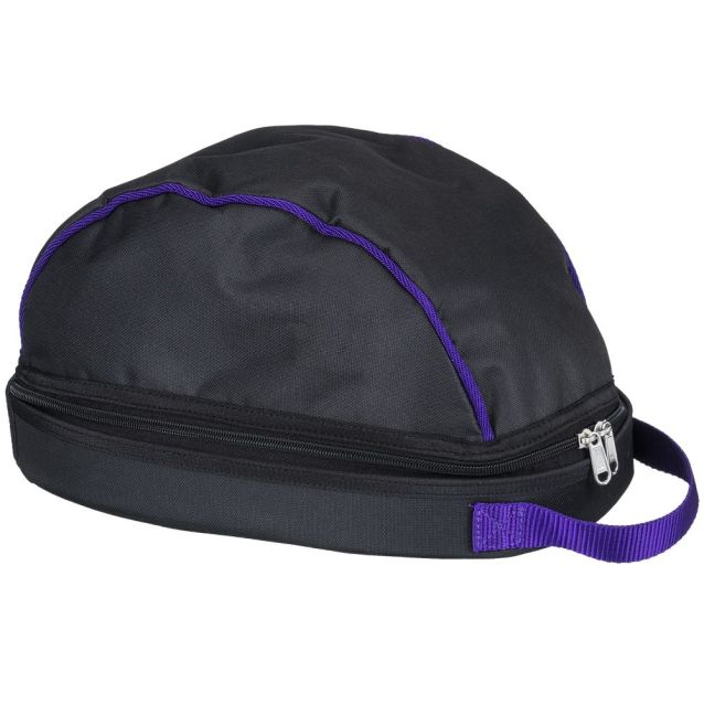 Helmet Bag - Black and Purple - Tough 1 - Personalized/Monogrammed