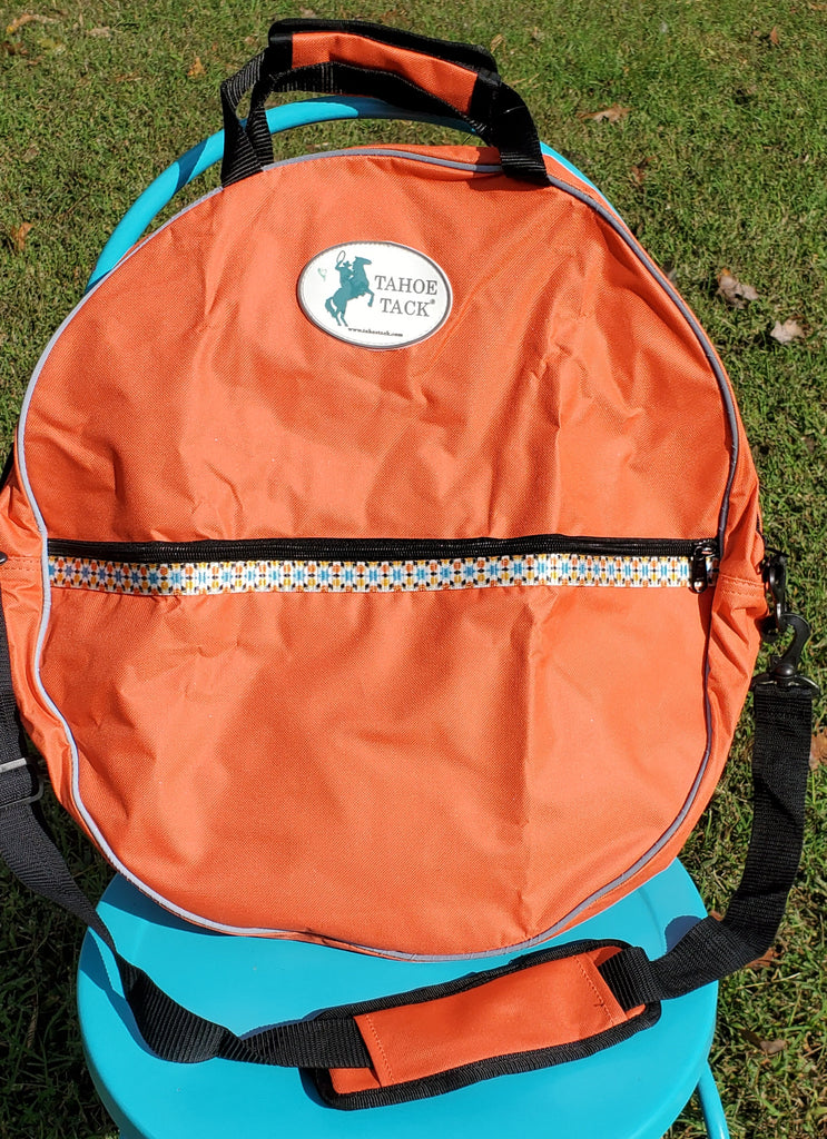 SALE ! Orange Detailed Rope Bag - Personalized/Monogrammed