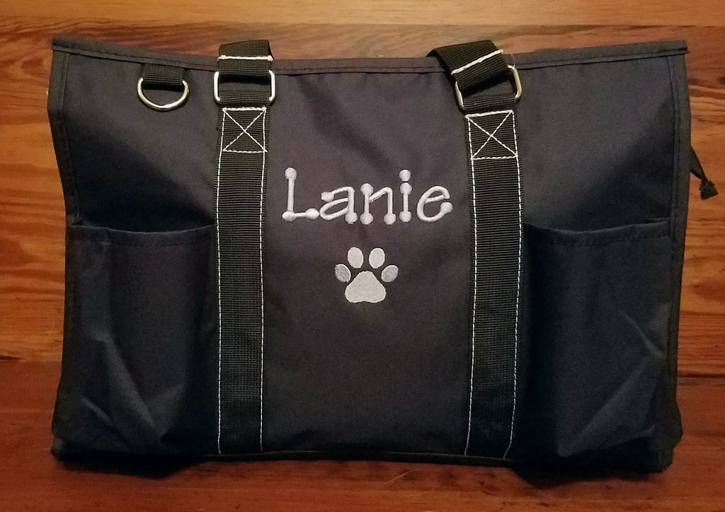 Small UtilityTote/Tote Bag - Navy - Personalized/Monogrammed