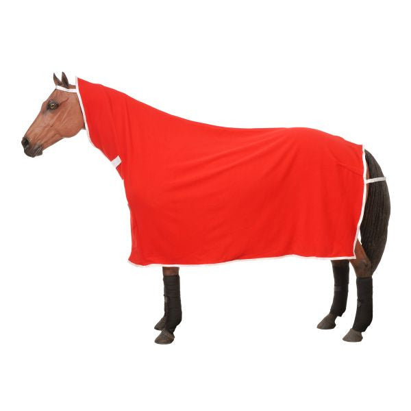 Fleece Horse Contour Cooler - Red - Tough 1 - Personalized/Monogrammed
