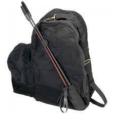 Helmet and Boot Bag - Black - Canvas - Personalized/Monogrammed