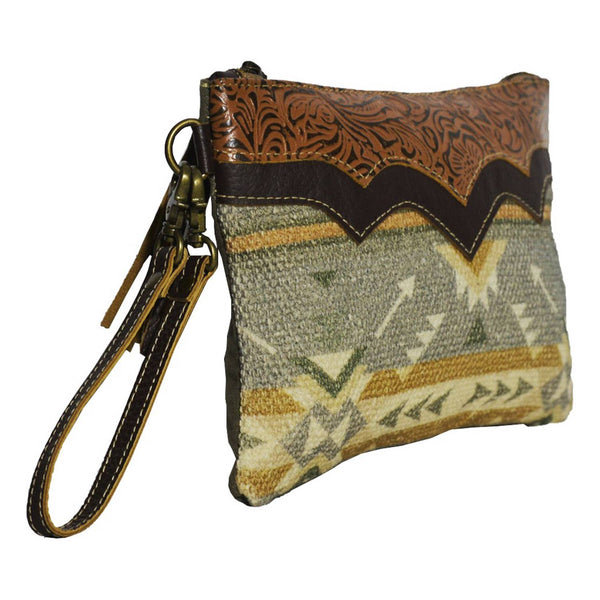 Canvas & Leather Women's Zik Pouch