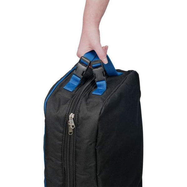 Black and Royal Blue Double Sided Bridle/Show Halter Bag/Case - Tough 1 - Personalized/Monogrammed
