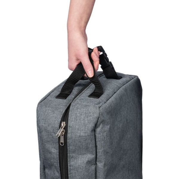 Gray Double Sided Bridle/Show Halter Bag/Case - Tough 1 - Personalized/Monogrammed