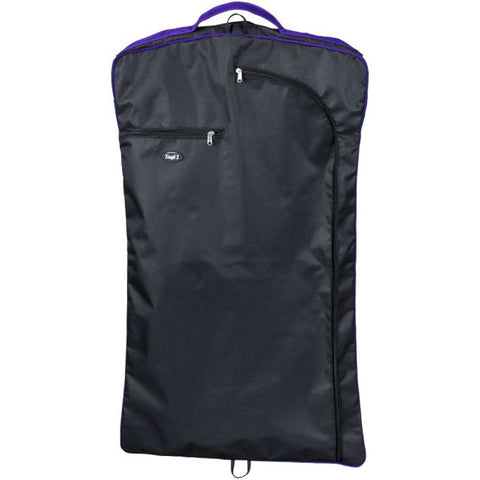 Garment Bag - Black and Purple - Personalized/Monogrammed