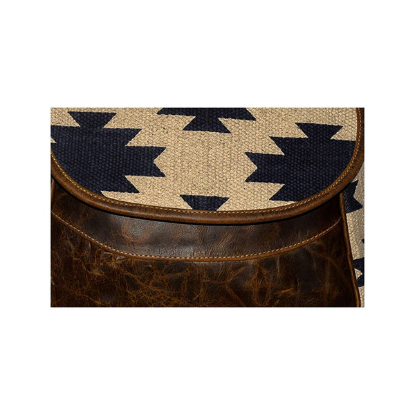 Canvas Rug & Leather  Mello Shoulder Bag