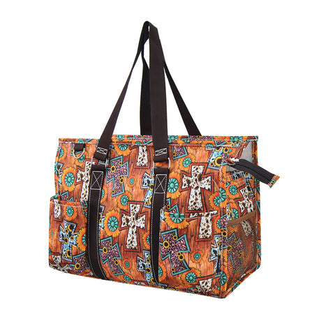 Western Cross Small Utility Tote/Tote Bag - Personalized/Monogrammed