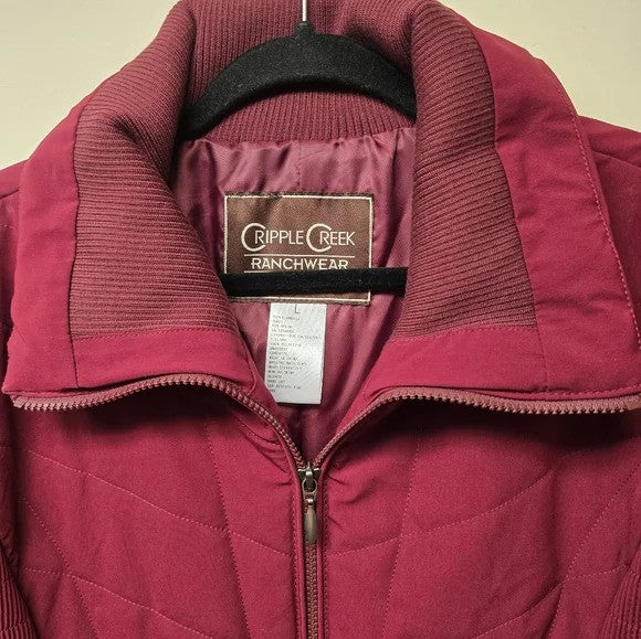 Cripple Creek Ranchwear Custom Embroidered Coat - Ladies Large