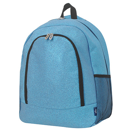 Turquoise Glitter Backpack/Bookbag - Personalized/Monogrammed