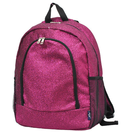 Hot Pink Glitter Backpack/Bookbag - Personalized/Monogrammed