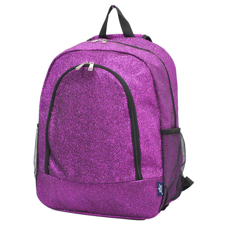 Purple Glitter Backpack/Bookbag - Personalized/Monogrammed