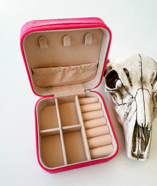 Western Mini Jewelry Storage Travel Box