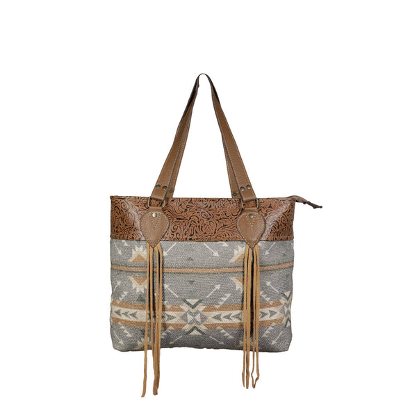 Canvas & Leather Women's Fany Tote Bag