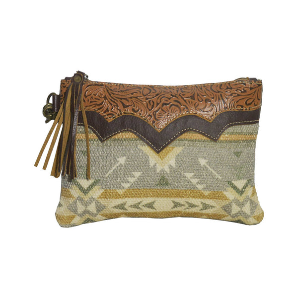 Canvas & Leather Women's Zik Pouch