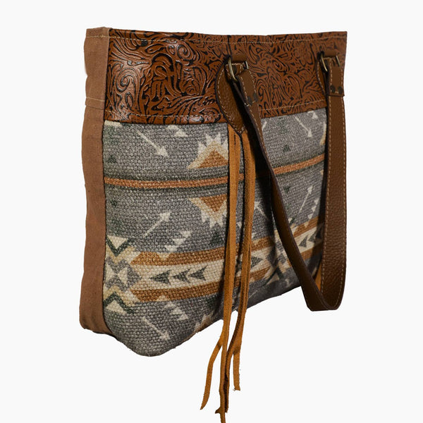 Canvas & Leather Women's Fany Tote Bag