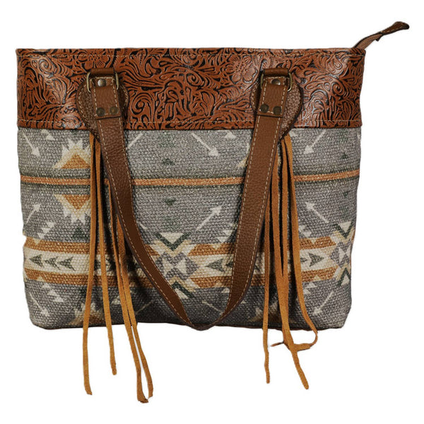 Canvas & Leather Women's Fany Tote Bag