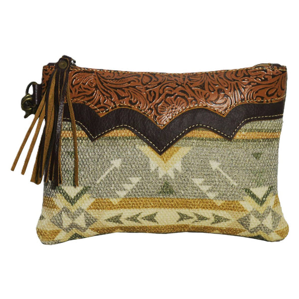 Canvas & Leather Women's Zik Pouch