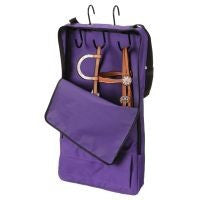 Bridle/Show Halter Bag/Case - Purple - 3 Hook - Tough 1 - Personalized/Monogrammed