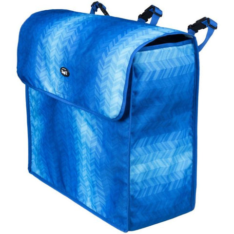 Horse Blanket/Turnout Storage Bag - Blue Chevron - Tough 1 - Personalized/Monogrammed