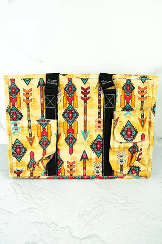 Boho Tribal Small Utility Tote/Tote Bag - Personalized/Monogrammed