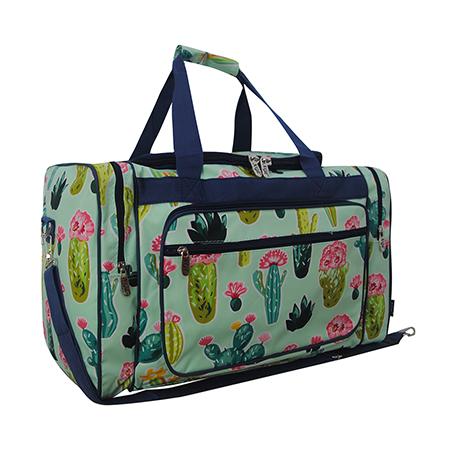 SALE! Cactus Print Duffel/Overnight Bag/Gym Bag - Personalized/Monogrammed