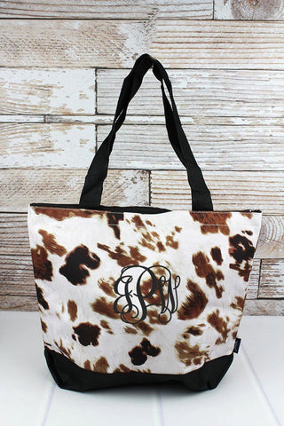 Leopard Serape Print Large Utility Tote/Tote Bag - Personalized/Monogr –  Custom Horse and Hound