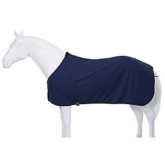 Fleece Horse Cooler/Blanket Liner - Navy - Tough 1 - Personalized/Monogrammed