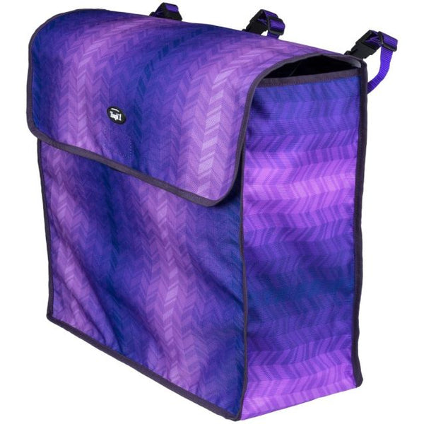 Horse Blanket/Turnout Storage Bag - Purple Chevron - Tough 1 - Personalized/Monogrammed