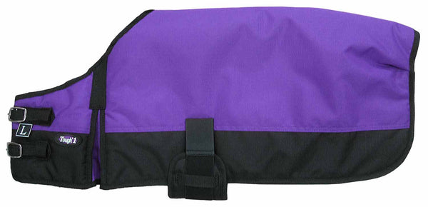Dog Blanket/Jacket/Coat - Purple - Tough 1 - Personalized/Monogrammed
