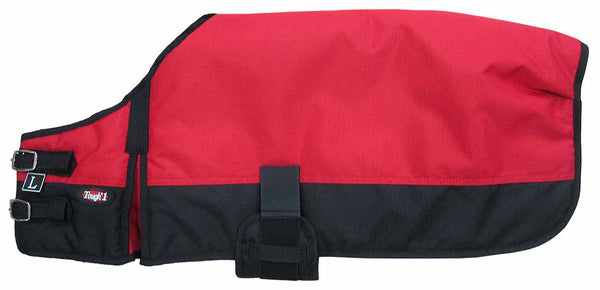 Dog Blanket/Jacket/Coat - Red - Tough 1 - Personalized/Monogrammed