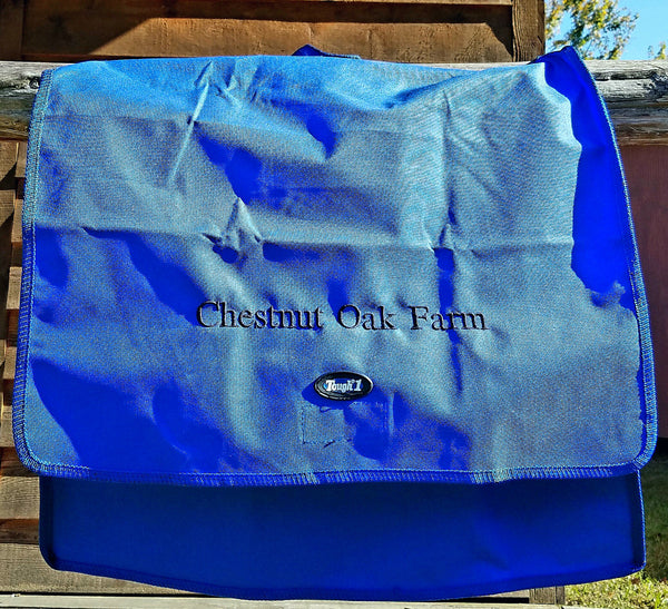 Royal Blue Horse Blanket/Turnout Storage Bag - Tough 1 - Personalized/Monogrammed
