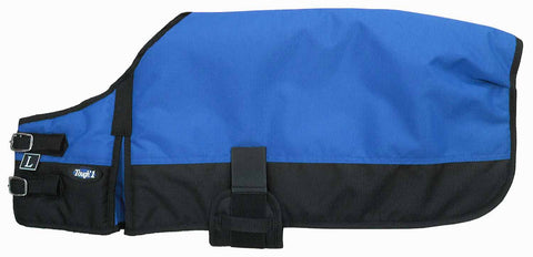Dog Blanket/Jacket/Coat - Royal Blue - Tough 1 - Personalized/Monogrammed