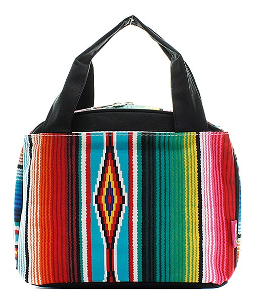 Serape Print Insulated Lunch Bag - Personalized/Monogrammed