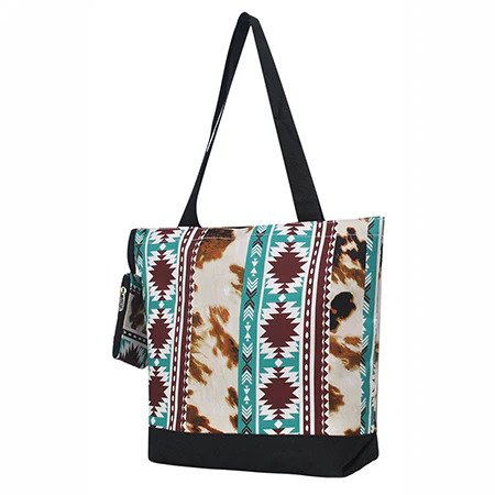 Western Cow Tote Bag - Personalized/Monogrammed